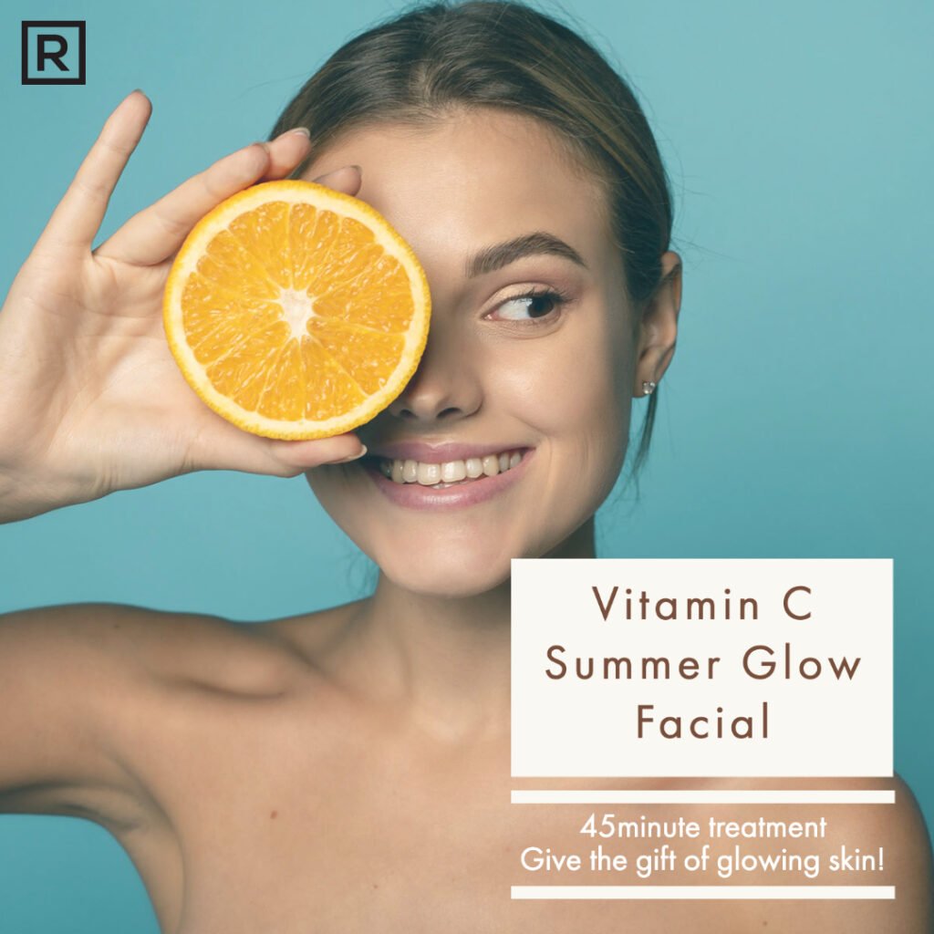 vitamin C summer glow facial